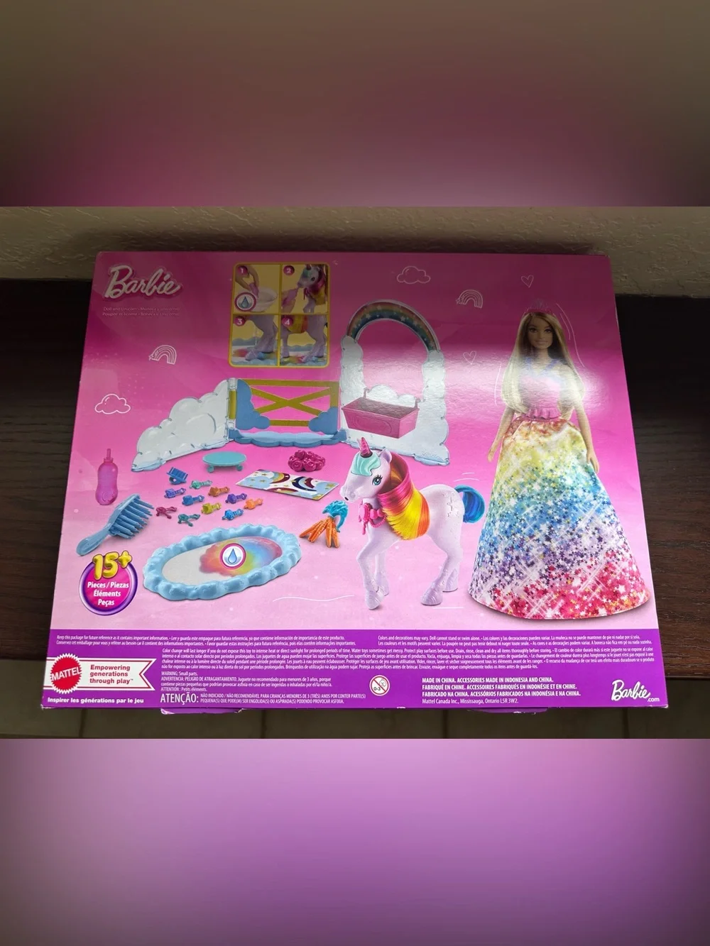 Barbie Dreamtopia Princess Doll and Unicorn Playset